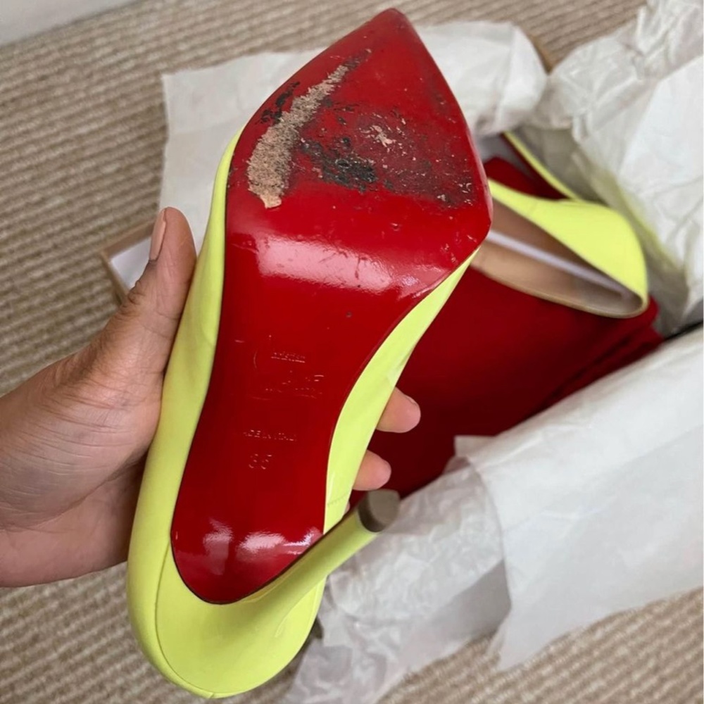 Christian Louboutin So Kate 120mm Patent Heels - Picture 5 of 9